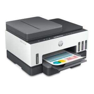 HP Smart Tank 750 All-in-One Auto Duplex WiFi Colour Printer with ADF, Print, Scan & Cope for Office with ADF, Multicolor